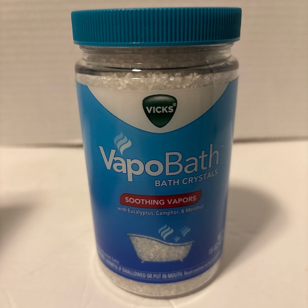 VapoBath Vicks Bath Crystals 15oz New